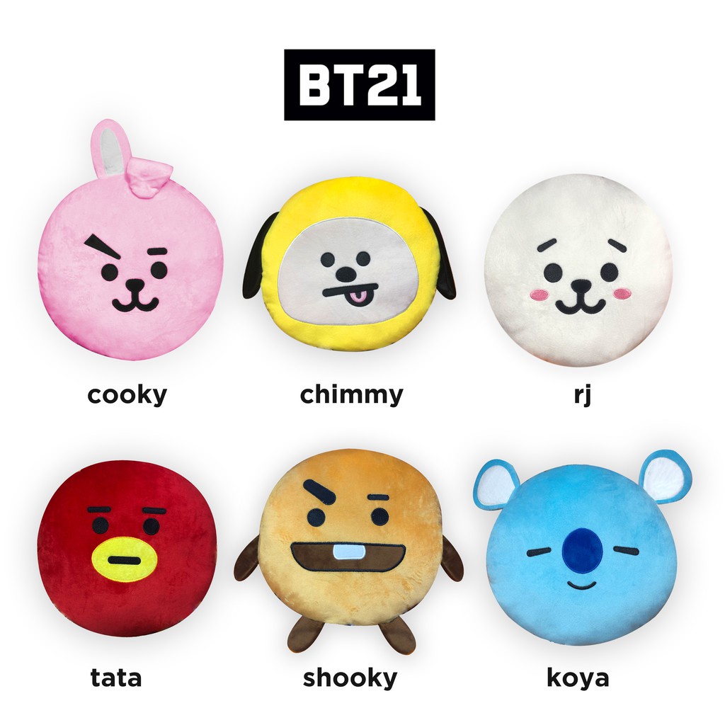 ♠┋₪(COD) KPOP BTS BT21 ROUND PILLOWS | Shopee Philippines