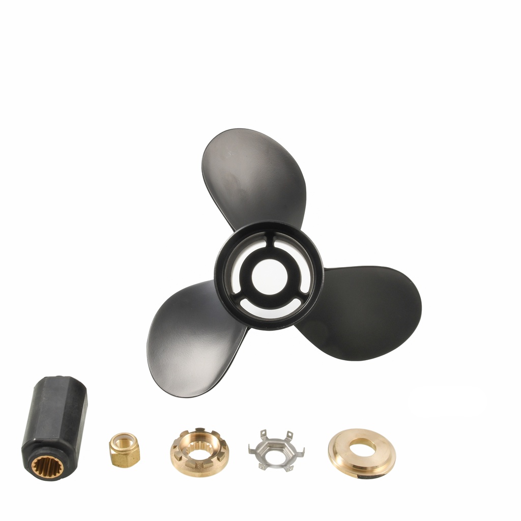 40140HP Interchangeable 13x19 Outboard Propeller with Hub Kits for