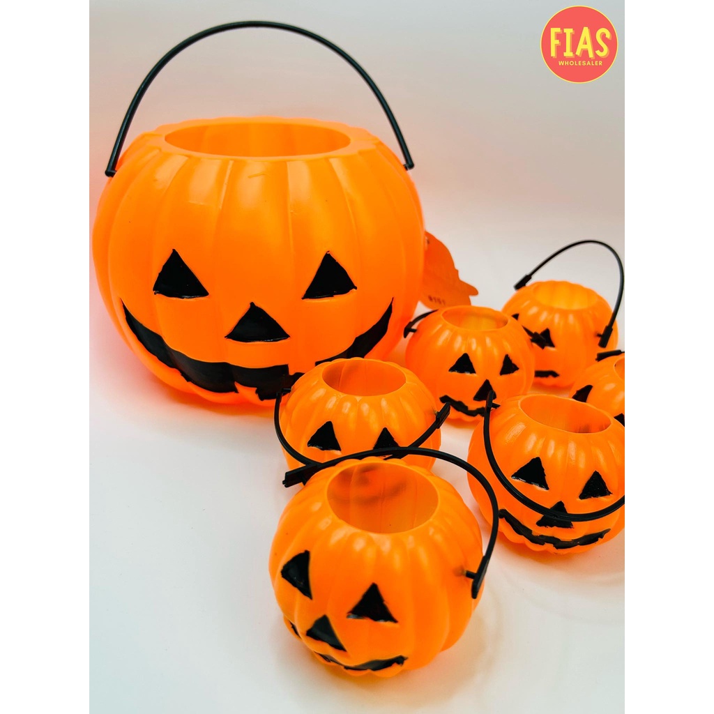 Halloween Pumpkin Buckets Shopee Philippines