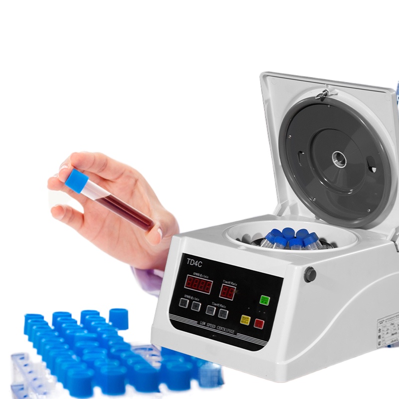 TD4C Centrifuge Low Speed Benchtop Centrifuge Laboratory 4000 RPM Blood