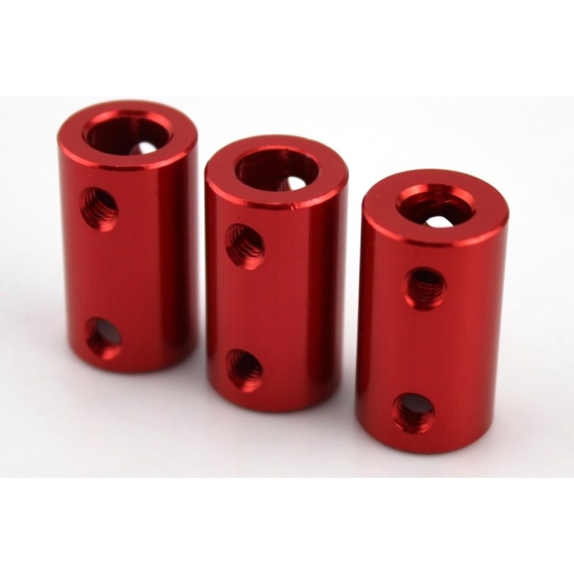 1pc Red aluminum alloy coupler D12 L20 shaft for motor shaft ship model