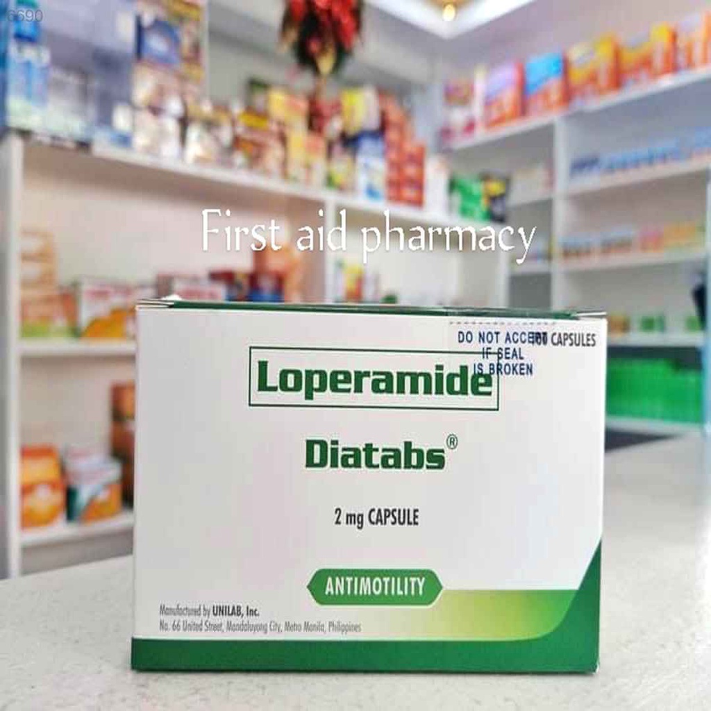 N2772 DIATABS 1Box 100s capsules (relief from diarrhea and its symptoms