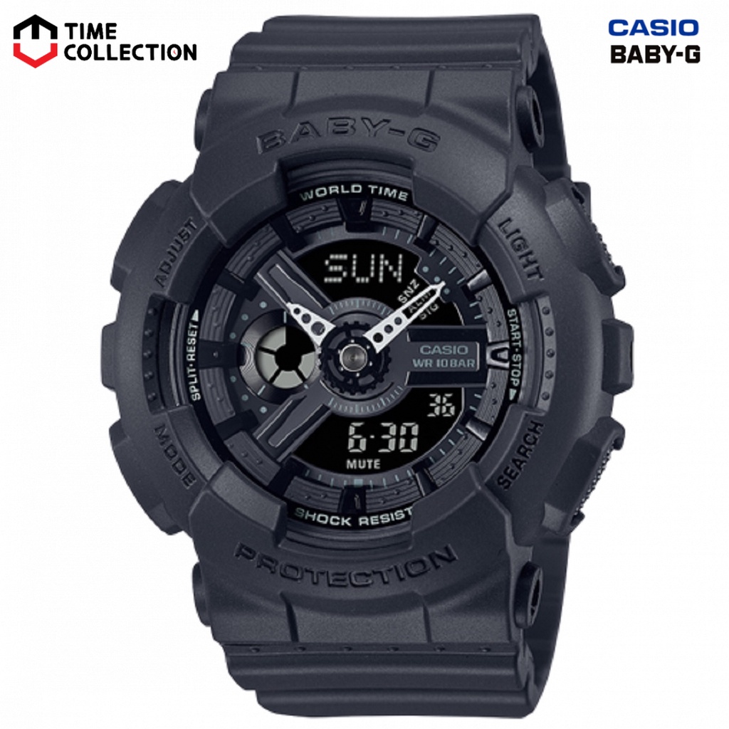 Casio Baby g BA 110XBC 1A Digital Analog Rubber Strap Watch For Women Shopee Philippines