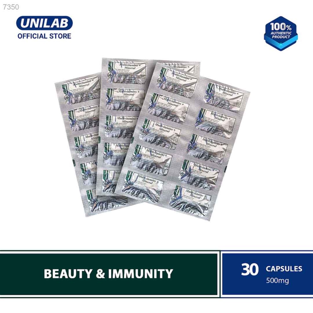 N1875 Unilab Conzace Multivitamins 30 Capsules For Stronger Immunity