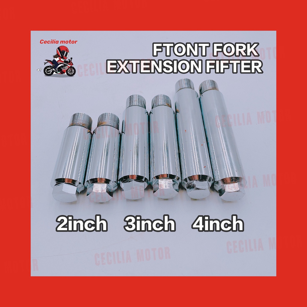 MOTORCYCLE FRONT FORK EXTENSION LIFTER XRM 1 PAIR Shopee Philippines