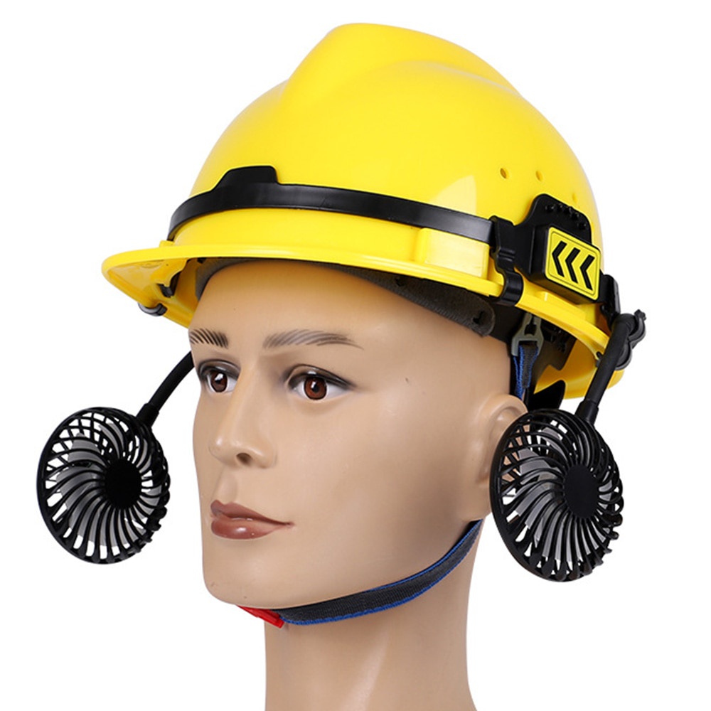 Portable Fan for Safety Helmet Hard Hat Fan Ventilation Cooling