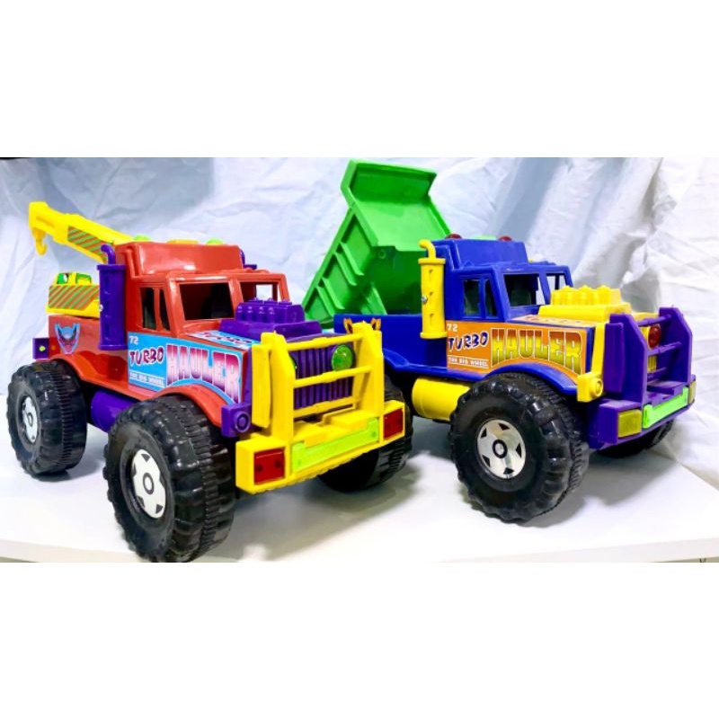 Big Rig Heavy Duty Tractor Trailer Lorry Truck Transport Lumber Kids Toy  NEW 643019916513 