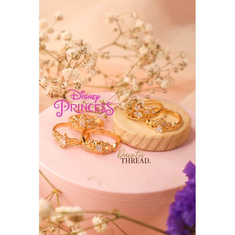 ♀Disney Princess Inspired Rings- Daenty Thread | Shopee Philippines