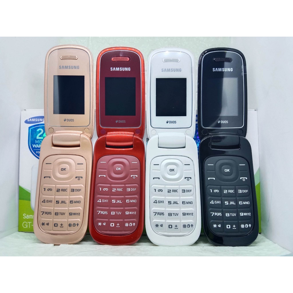 ℡✗✥Samsung Keypad E1272 Flip Phone Backup Phone 1272 Basic Phone E-1272  Free Earphone COD | Shopee Philippines