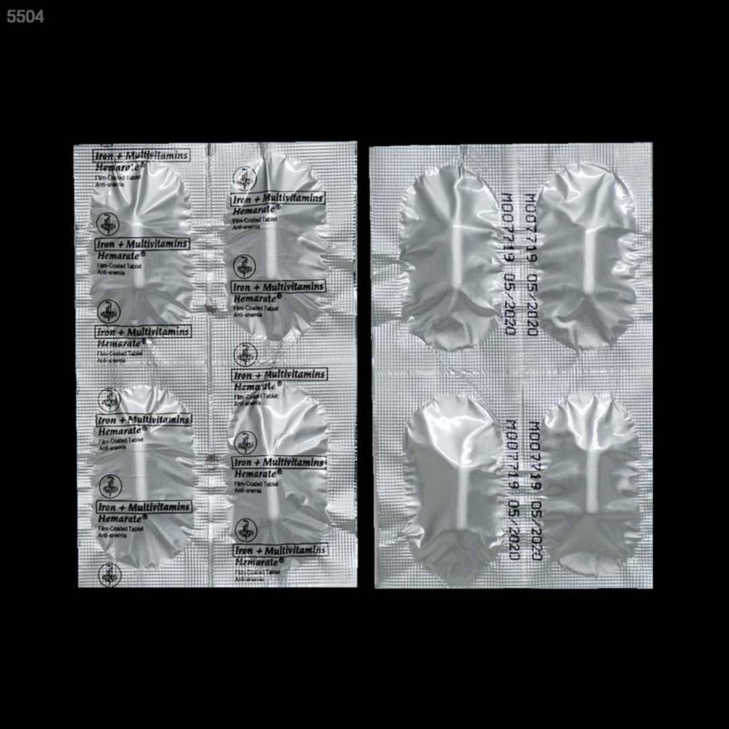 N7831 HEMARATE Iron + Multivitamins 1 Tablet (Sold per Tablet) Shopee