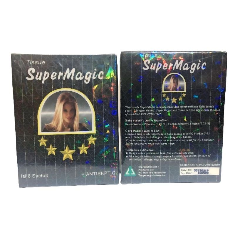 Magic TISSUE STRONG RED AND CLASSIC BLACK ONHQND | Shopee Philippines
