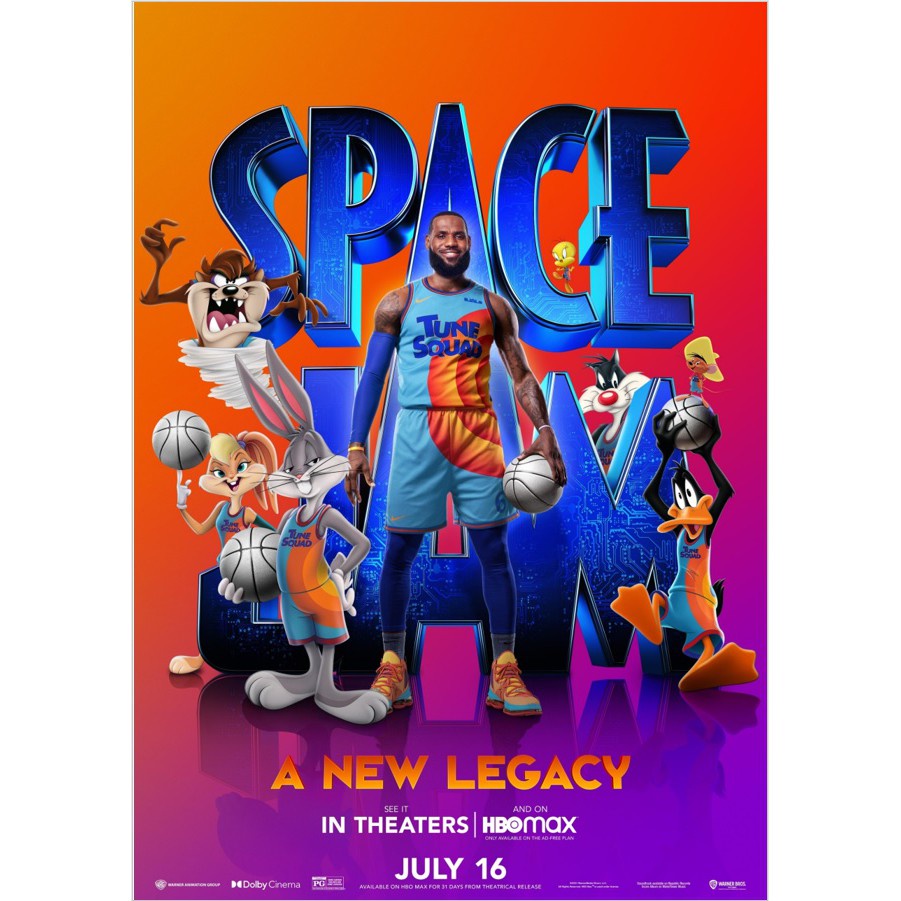♤Space Jam 2 | Laminated Poster | Movie/Anime/Poster/Photos/Wallpaper ...