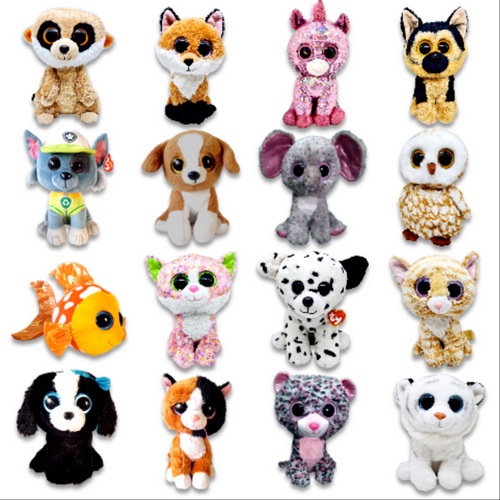 TY Collection4 Beanie Boos Medium Size 9 Inches Plushies Stuffed Toys ...