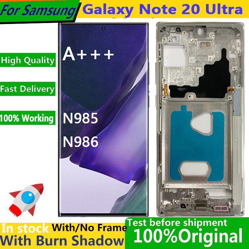 Original N985 Display For Samsung Galaxy Note 20 Ultra N985F 5G Display ...