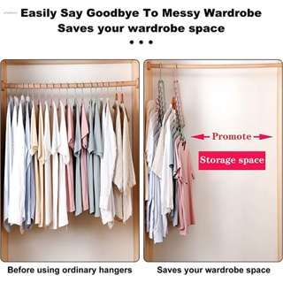 New Clothes Hanger Racks College Dorm Room Space Saving Hangers Closet  Storage Organization For Wardrobe Closet 5/3/1PCS