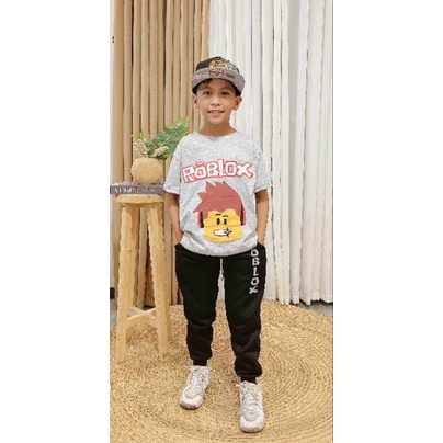 Roblox Tshirt Terno 7 to 9 Years Old | Shopee Philippines