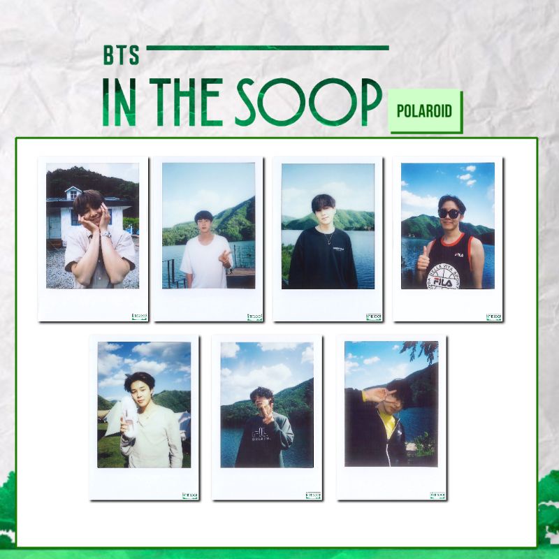 ☇۞BTS IN THE SOOP POLAROID SET (unofficial) Shopee Philippines