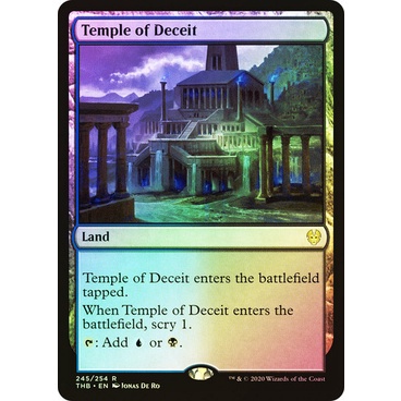 Magic the Gathering | Temple of Deceit | Shopee Philippines