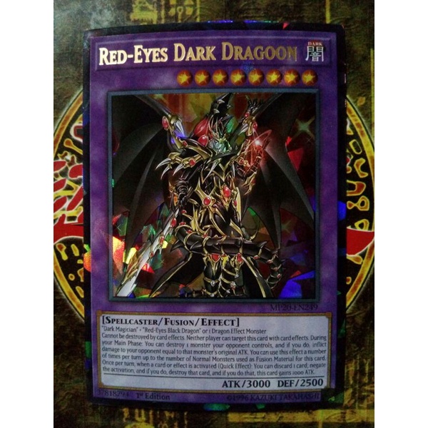 ♙Yugioh TCG Holo Rare (ORICA) Red Eyes Dark Dragoon/Exodia/DarkMagician/BlueEyeswhitedragon