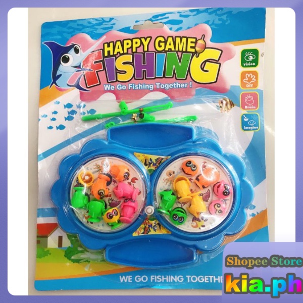 COD）Children's happy game fishing toy holiday gift toy | Shopee Philippines