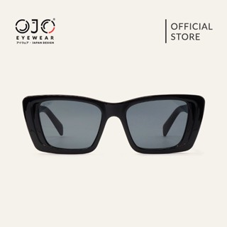 OJO Eyewear Moso MO28 Oversized Sunglasses Black Leopard