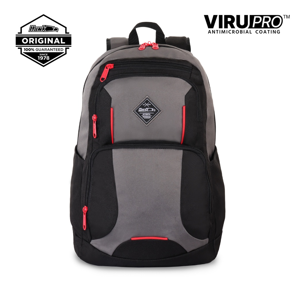 Hawk 5772 Lifestyle Backpack With Virupro Anti Microbial Protection Shopee Philippines