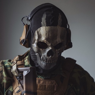 COD MW 2 Simon 'Ghost' Riley Skull Mask Balaclava Cosplay