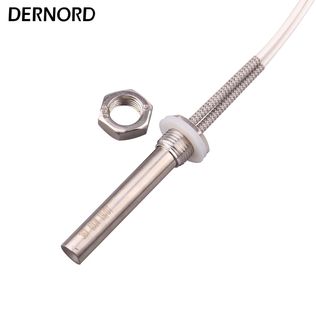 DERNORD Immersion Cartridge Heater 12v Rod Heater M16 Thread Electric