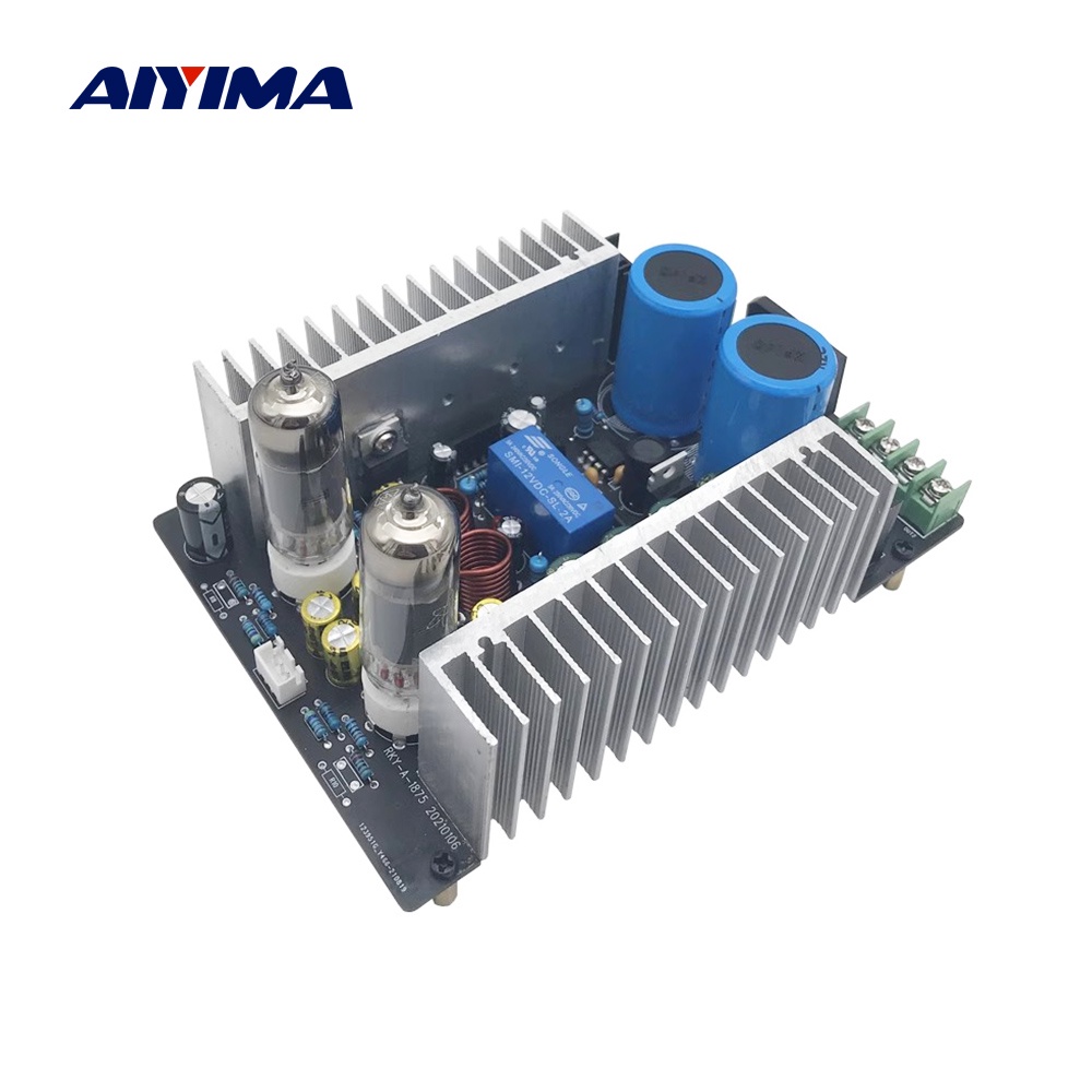 AIYIMA HIFI Power Amplifier LM1875 6A2 Tube Amplifier HIFI Bile Audio ...