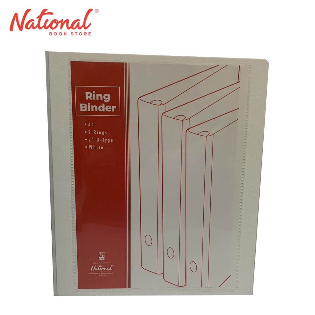 Best Buy Ring Binder 2 Ring 7 Centimeters A4 2 inches D Type with ...