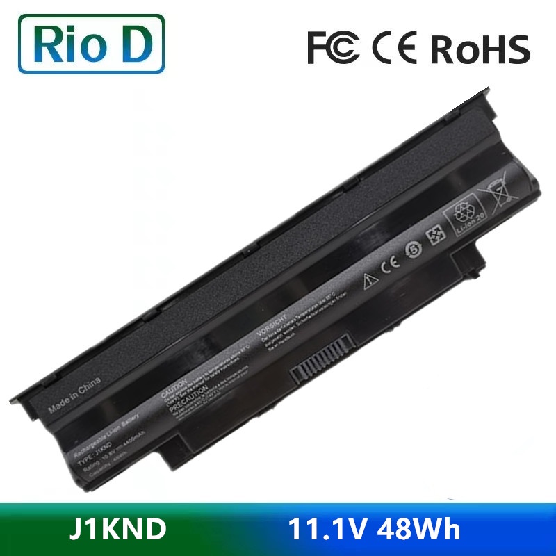 J1KND 11.1V 48Wh Laptop Battery for DELL Inspiron N4010 N3010 N3110 N4050 N4110 N5010 N5010D
