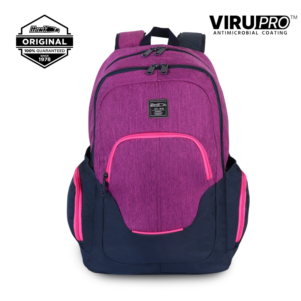 Hawk 5776 Lifestyle Backpack With Virupro Anti Microbial Protection Shopee Philippines