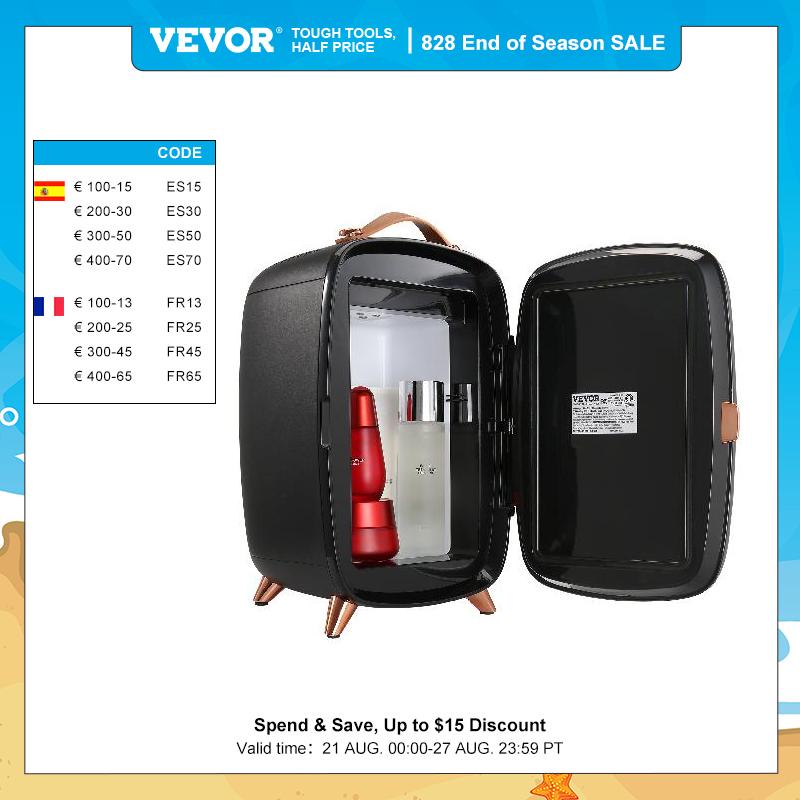 VEVOR 6L Mini Makeup Fridge Single Door Electric Portable Cosmetics