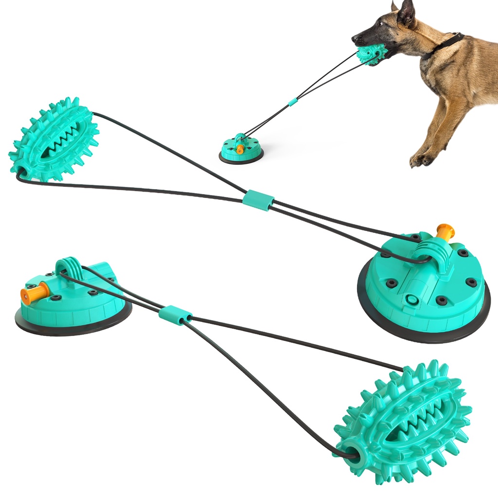 o7V Smart Dog Suction Cup Tug of War Dog Toy Dog Rope Toys for Chewers ...