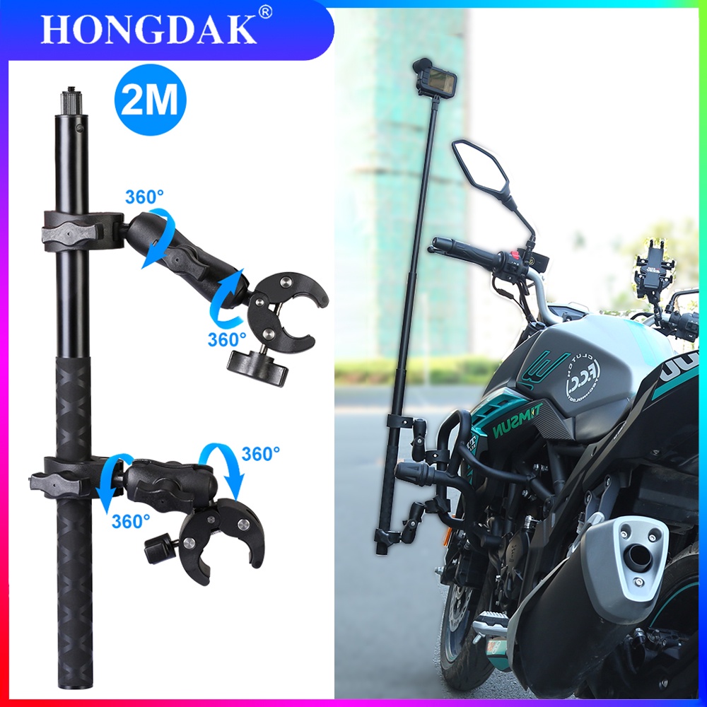 110cm Metal Selfie Stick Monopod for Insta360 one Rs X2 X3 X4