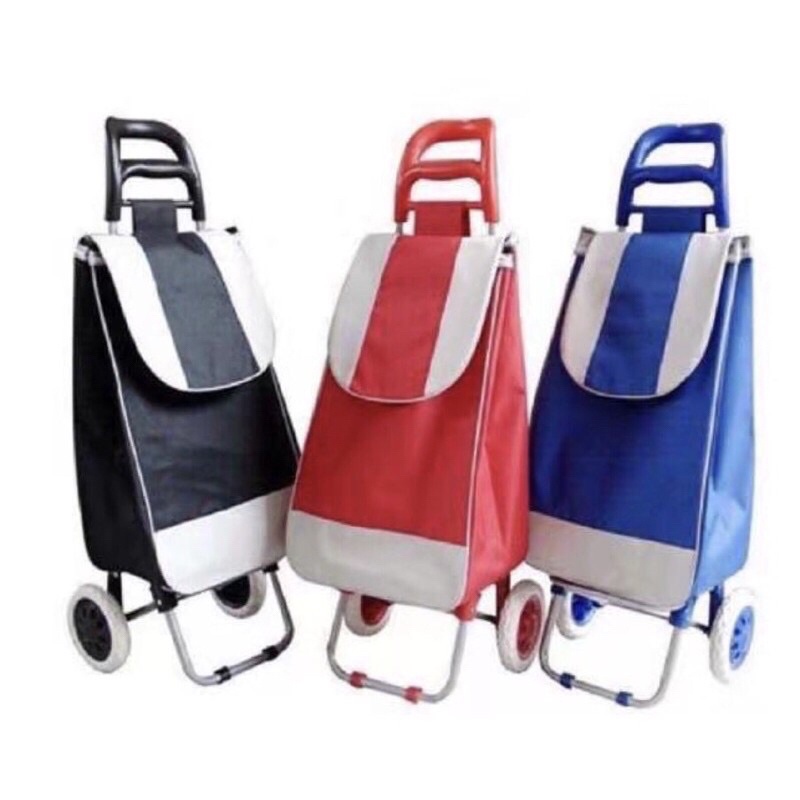 ❈❇♛Lightweight folding collapsible shopping cart trolley push cart grocery  bag with wheels and bag | Shopee Philippines