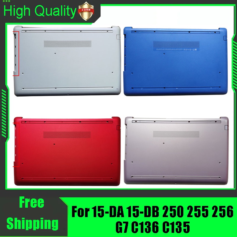 New For HP 15-db0000 15-db1000 15-dbxxxx Laptop LCD Back Cover & Hinges Silver e