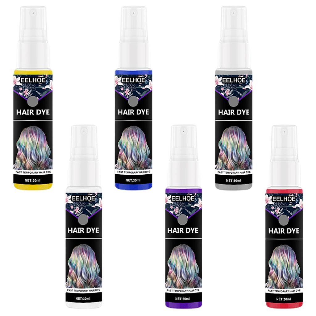 Hair Dye Temporary NonSticky Disposable Hair Color Spray for Girls