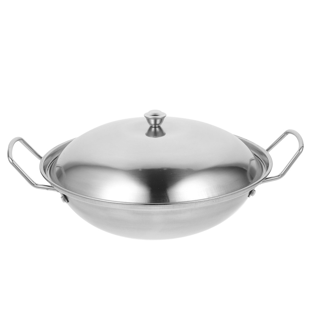 Frying panStove Pan Skillet Stewpot Asian Cookware Iron Steel Outdoor