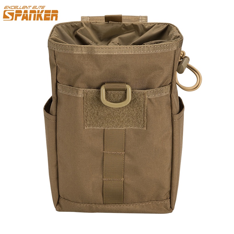 Zaino Militare Accessori EXCELLENT ELITE SPANKER Dump Pouch Tattico Pieghevole - Tasca Con Coulisse Per Equipaggiamento MOLLE Pouch Molle - 8