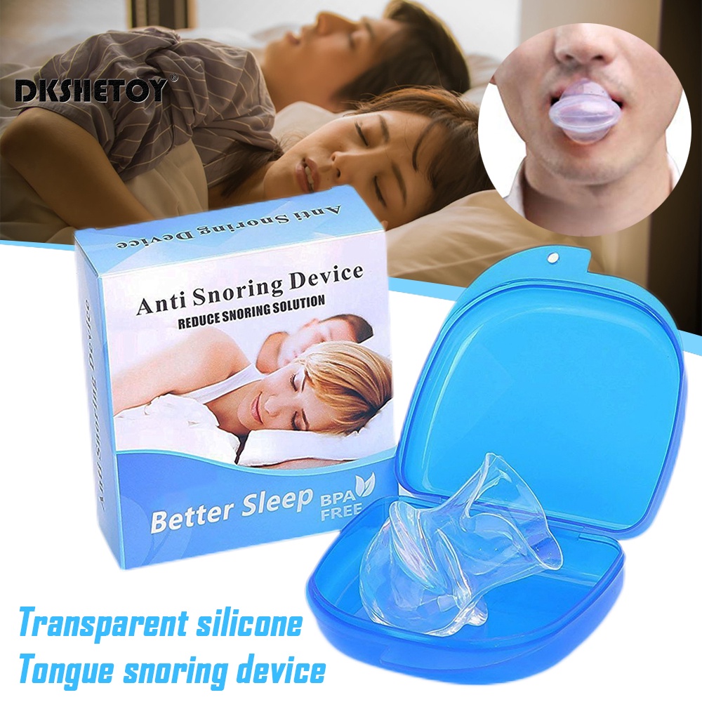 COD NEW ♗ snoring solution Medical Silicone Anti Snoring Device Tongue ...