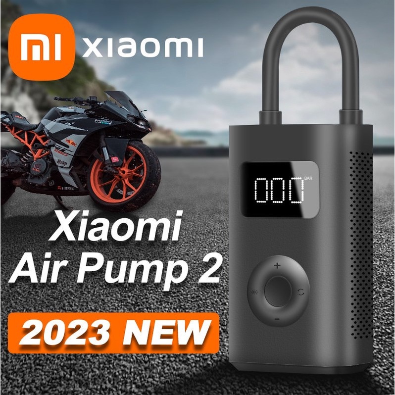 Xiaomi Portable Electric Air Compressor 2 Mini Air Pump 150PSI Type-C LED  Multitool Inflator Multito