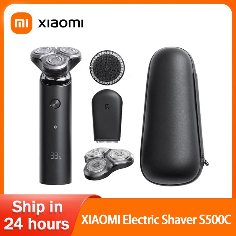 XIAOMI MIJIA Electric Shaver S500C Razor Shaving Rechargeable Trimmer ...