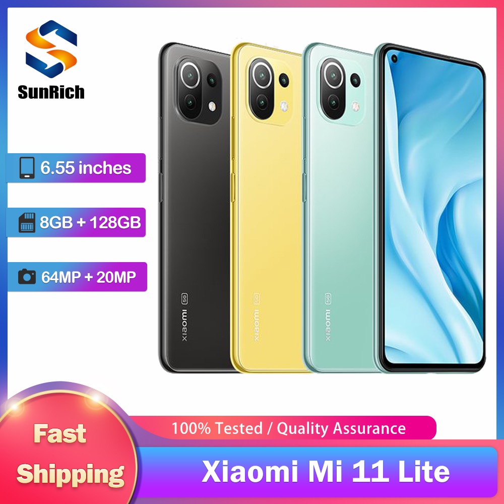 Xiaomi Mi 11 lite 5G 128GB 6RAM - Xiaomi Colombia