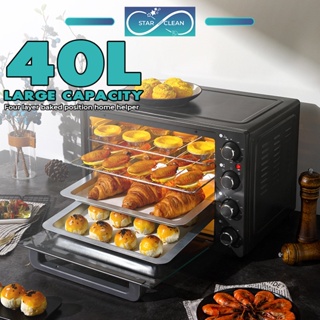 Electric Oven Household Oven Separate Heating From Top To Bottom Precise  Temperature Control 32L Multi-layer Baking Position K12