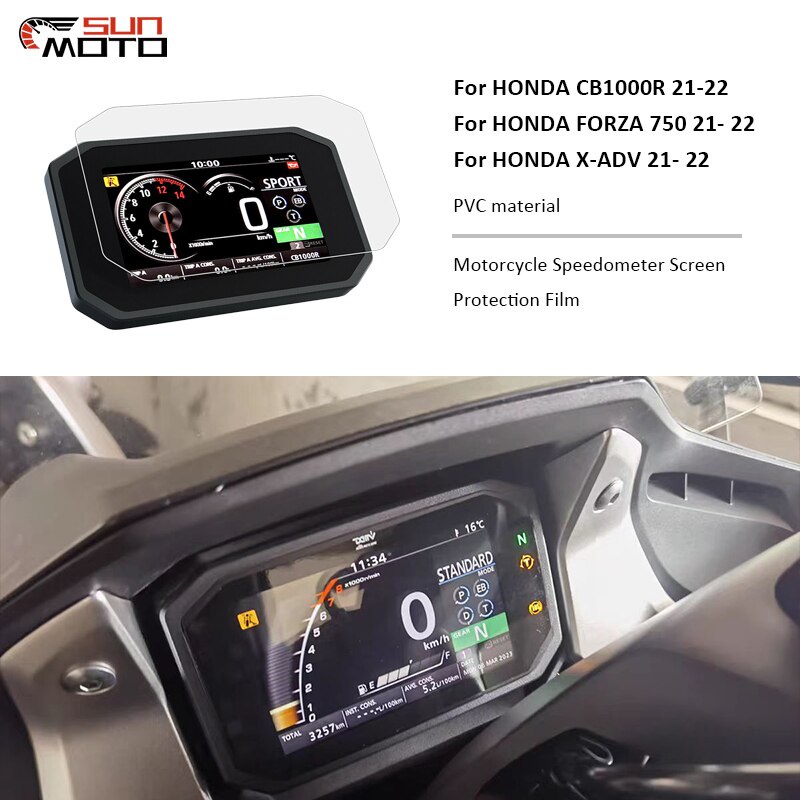 Motorcycle Instrument Cluster Scratch Protection Film Screen For HONDA ...
