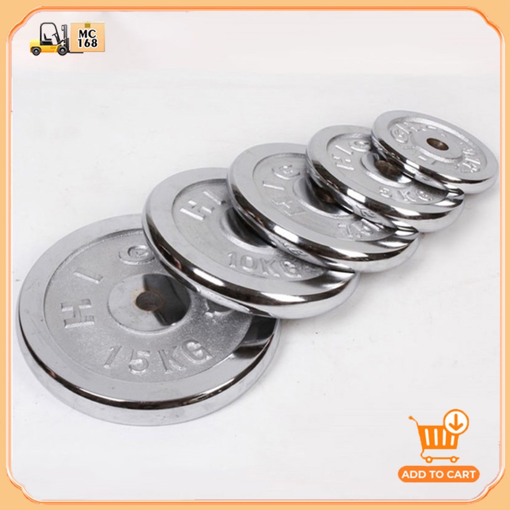 Dumbbell Barbell Gym Plates York Chrome Dumbbell plates 0.5 kg