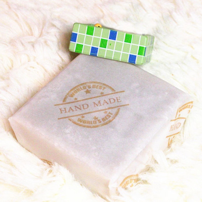 50pcs/lot Pringting HANDMADE Pattern Soap Wrapping Paper translucent ...
