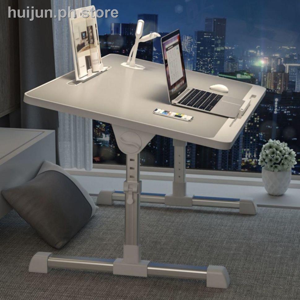 Small table/liftable folding bed desk/raised table/multifunctional tilt