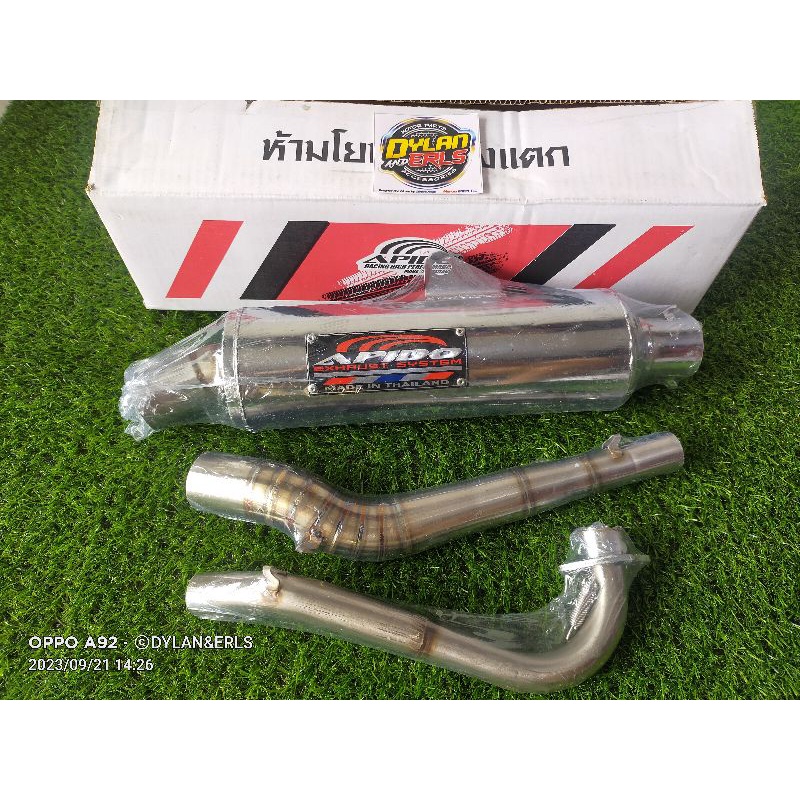 APIDO PIPE FOR XRM 125 / WAVE125 /RS125 Thailand | Shopee Philippines